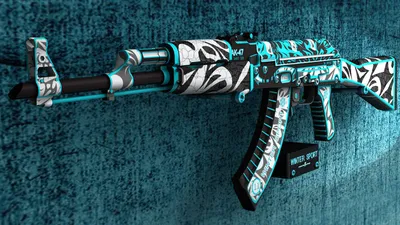 Download wallpaper AK-47, Counter-Strike: Global Offensive, CS:GO, fire  serpent, Fire Serpent, section games in resolution 1280x1024