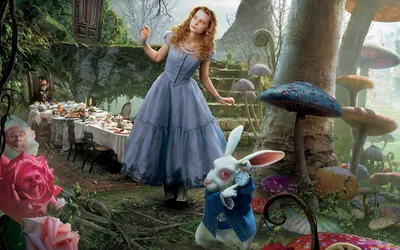 Обои Алиса в стране чудес Кино Фильмы Alice in Wonderland, обои для рабочего  стола, фотографии алиса, стране, чудес, кино, фильмы, alice, in,  wonderland, заяц, в Обои для рабочего стола, скачать обои картинки