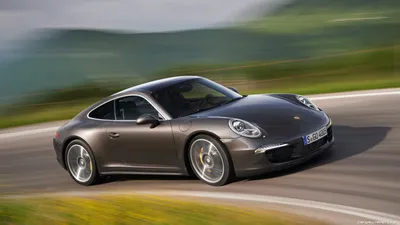 Обои на рабочий стол автомобили Porsche 911 Carrera 4S - 2012