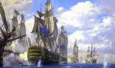 Пиратский корабль, рифы и скалы, обои с кораблем, картинки, фото 1024x768