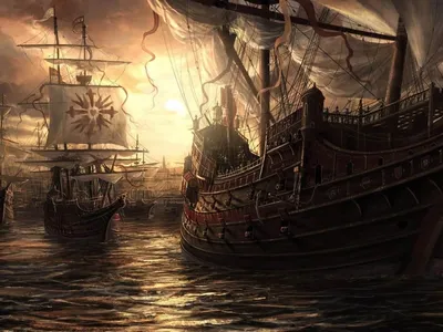 Парусник - Корабли - обои на рабочий стол | Sailing ships, Sea and ocean,  Sailing