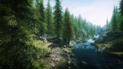 This is my starting screen it is from the game skyrim | Skyrim wallpaper,  Landscape, Landscape scenery
