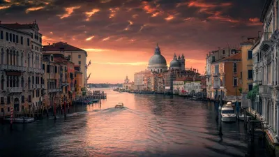 Обои для рабочего стола Италия венеция - фото классные