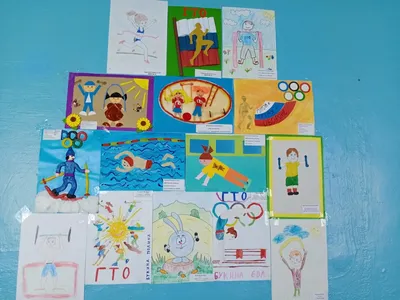 Рисунки на тему гто глазами детей (49 фото) » рисунки для срисовки на  Газ-квас.ком