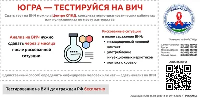 1 декабря — Всемирный день борьбы со СПИДом