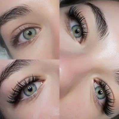 Растушевка наращенных ресниц | Bello Lashes