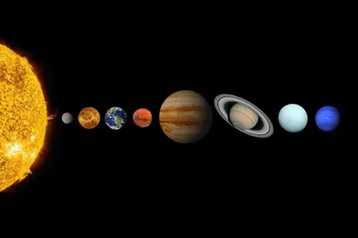 Плакат \"Планеты солнечной системы\" 49 х 69 см купить по цене 90 р.