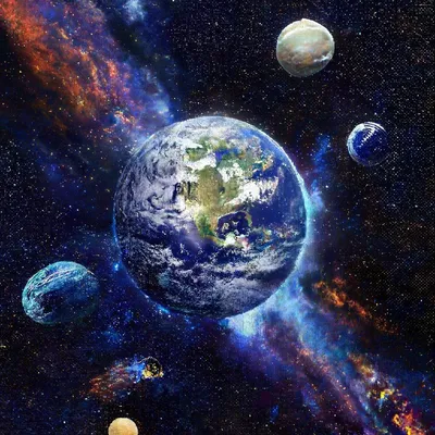 Картинки планеты солнечной системы для детей земля (63 фото) » Картинки и  статусы про окружающий мир вокруг
