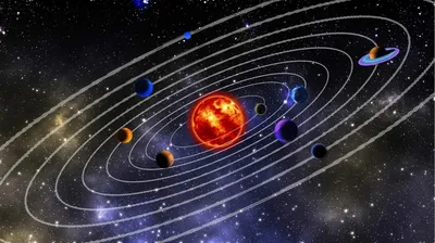 Планеты солнечной системы иллюстрация штока. иллюстрации насчитывающей  земля - 59295841