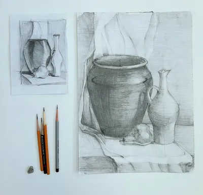Рисунок карандашом натюрморт фрукты (46 фото) - drawpics.ru
