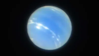 планета Нептуна иллюстрация штока. иллюстрации насчитывающей нептун -  8449556
