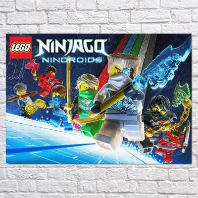 Плакат \"Ниндзяго, Лего, Ninjago\", 42×60см: продажа, цена в Львове. Картины  от \"GeekPostersUA - Плакаты и постеры, сервис печати\" - 1602062054