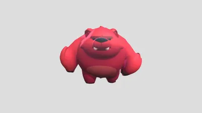 Медведь Ниты brawl stars - Download Free 3D model by Michael Aens  (@mihyud2008) [65c6b63]