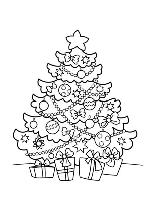 Маленькая новогодняя елка, украшенная …» — создано в Шедевруме