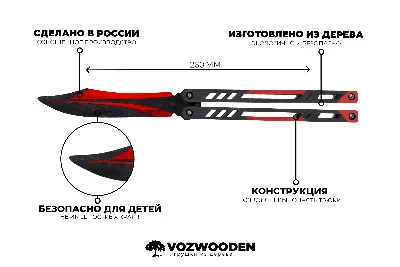 Нож бабочка тренировочная, Мастер К, сталь 420, арт.MS009T купить за 700  руб в Москве