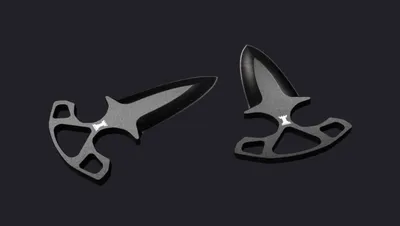 Файл STL CS:GO Все ножи x21 🎲・Модель 3D-принтера для скачивания・Cults