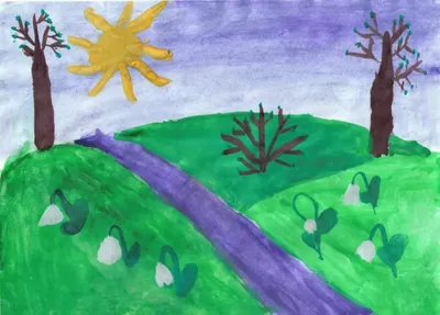 Картинки векторные весна для детей (69 фото) » Картинки и статусы про  окружающий мир вокруг