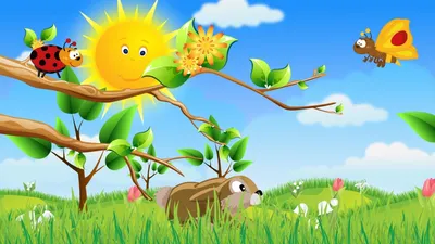 Картинки весны для дошкольников в детском садике
