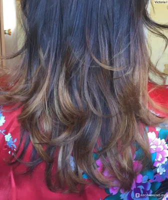 Окрашивание волос омбре в салоне красоты «Чаруни» в Электростали