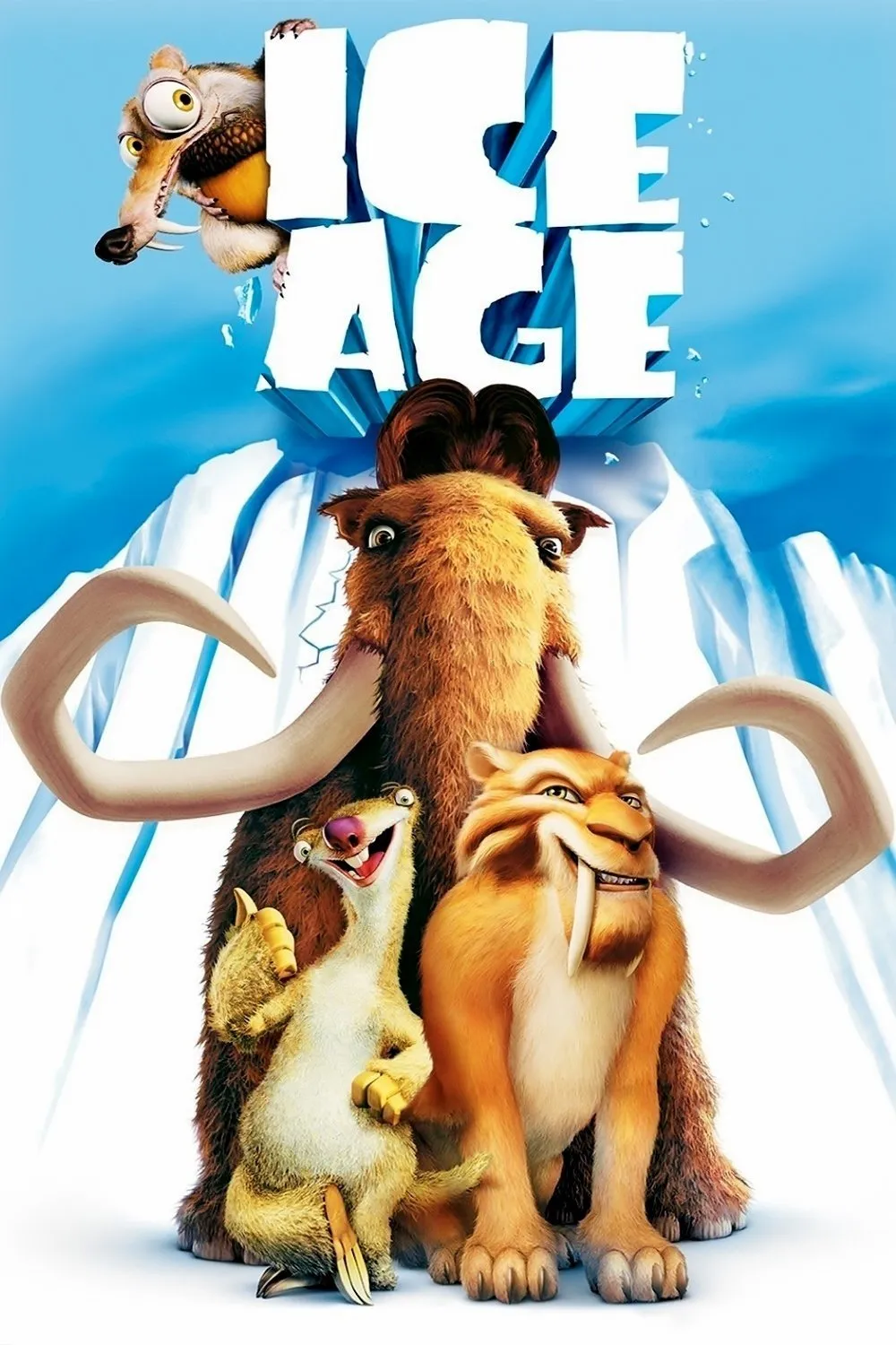 М ледниковый период 1. Ледниковый период 1. Постер Ice age (2002).