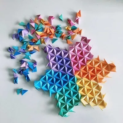 Модульное оригами: простые модели и оригинальные идеи для начинающих (125  фото)