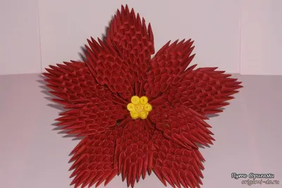 3D оригами - модульный цветок » Путь Оригами