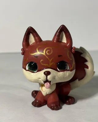 LPS Littlest Pet Shop Fox Dog Custom | eBay