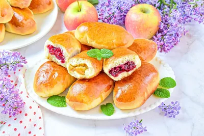 НЕОБЫЧНЫЕ ПИРОЖКИ С ЧЕРЕМШОЙ И ЯЙЦОМ (Рецепт пирожков в духовке) Вкусное  тесто для пирожков - рецепт автора Дневник Неплохой Хозяйки ✈️