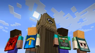 Minecraft Dungeons — Плащ участников Minecon 2012 / Одежда / Предметы