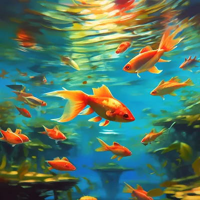 Картинки под водой с рыбами обои