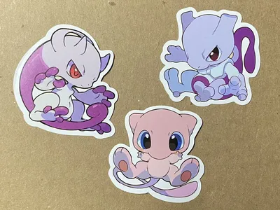 Trippy Cosmic Mewtwo Pokemon Canvas Wall Art - Anime Ape