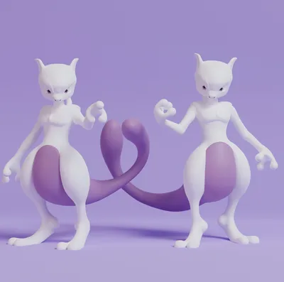 Pokemon Stickers Cute Mew, Mewtwo X and Y | eBay