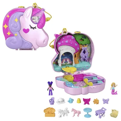 Polly Pocket Keepsake Collection Starlight Dinner Party Compact