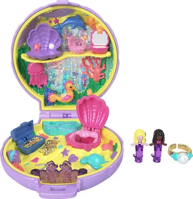 Polly Pocket Double Play Skating Compact | Mattel