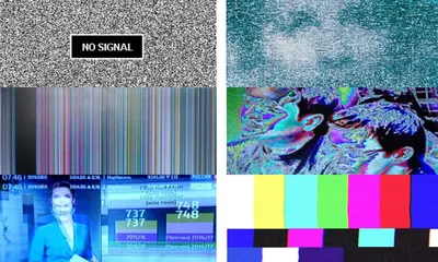 Television screen with static noise Stock Photo by ©panos33 22006223