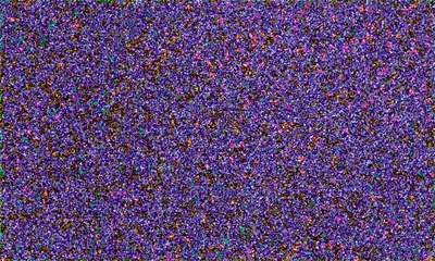 Purple static noise on the tv screen seamless Vector Image