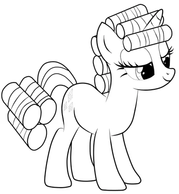 Прядь для волос Единорог, цветная \"Радуга Дэш\", My Little Pony купить в  Чите Парики в интернет-магазине Чита.дети (7384900)
