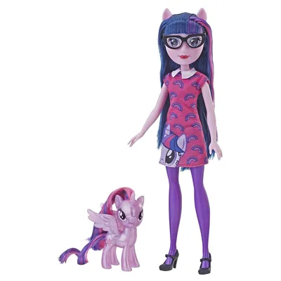 Игровой набор Equestria Girls Пони и кукла Девочки Эквестрии |  Интернет-магазин Континент игрушек