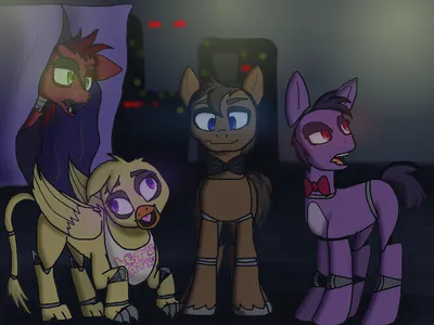 mollyjohnson: Fnaf my little pony