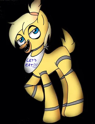 Nightmare Foxy Clipart Mlp - My Little Pony Fnaf Foxy - Free Transparent  PNG Download - PNGkey