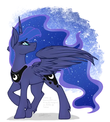 Princess Luna (принцесса Луна) :: Персонажи my little pony королевской  крови :: красивые и интересн… | My little pony drawing, Celestia and luna,  Mlp my little pony