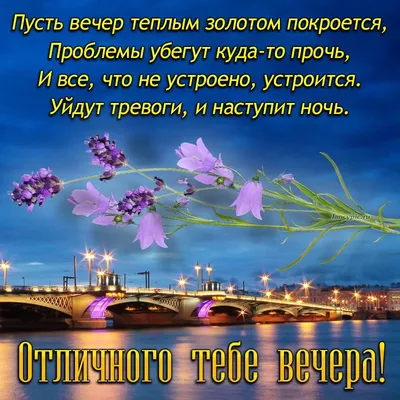 ДОБРЫЙ ВЕЧЕР. ПОЖЕЛАНИЯ ДОБРОГО ВЕЧЕРА. САМОГО СПОКОЙНОГО, ВОЛШЕБНОГО ВАМ  ВЕЧЕРА | Поздравления,открытки,пожелания | Дзен