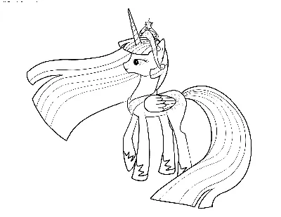 Фигурка единорог Принцесса Каденс Май Литл Пони My Little Pony (21 см) |  AliExpress
