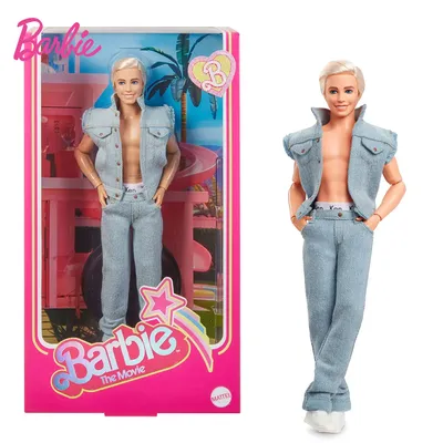 Оригинальная кукла Барби из фильма, коллекционная кукла Кена в джинсовом  стиле, подходящий набор Hrf27, игрушки для мальчиков и девочек, праздничный  подарок | AliExpress