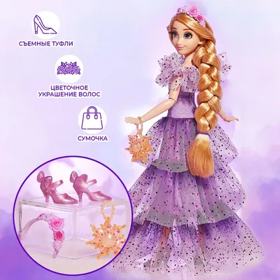 Кукла Disney Princess Hasbro Рапунцель F12475X0 купить по цене 999 ₽ в  интернет-магазине Детский мир