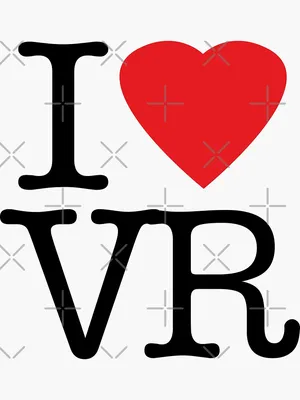 I love vr - virtual reality\" Greeting Card for Sale by KinkyKaiju |  Redbubble