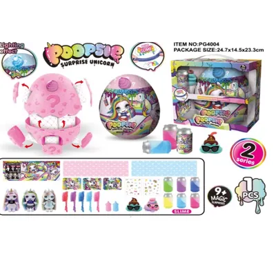 Игровой набор Rainbow Surprise Poopsie Unicorn Фантастические друзья/Кукла  Пупси сделай слайм Poopsie | Купить с доставкой в интернет-магазине kandi.ru