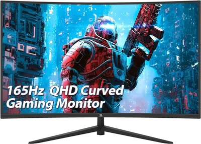 Amazon.com: Gaming Monitor - Jlink 27\" 165Hz 1ms 1440P QHD (2560x1440) 106%  sRGB Computer Monitor, Anti-Glare FreeSync G-sync HDR 2K VA Screen with  HDMI DP USB, Tilt Swivel Height Pivot Adjustment, VESA