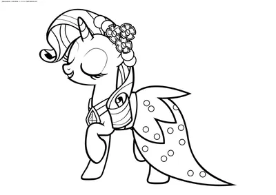 Пони-модница My Little Pony Рарити купить по цене 3670 ₸ в  интернет-магазине Детский мир