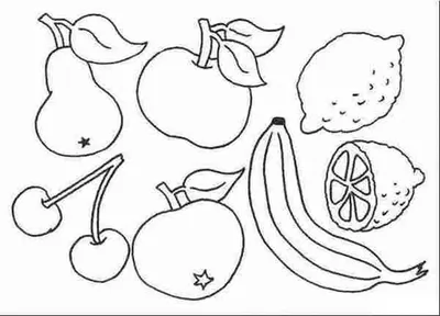 Раскраска детей овощи. Раскраска Для детей 7-8 лет Овощи и фрукты для детей  7-8 лет. Распечатать раскраски.